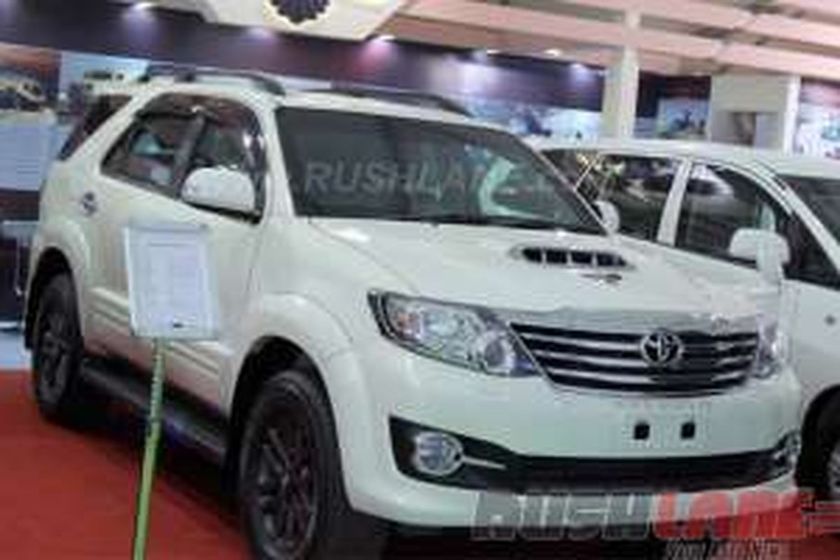 Toyota Fortuner versi anti-peluru.