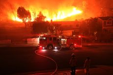 Kebakaran Hutan di California Hanguskan Rumah Sejumlah Selebriti