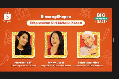 Lewat BincangShopee Big Ramadhan Sale 2022, Shopee Ajak Perempuan Ekspresikan DIri melalui Kreasi