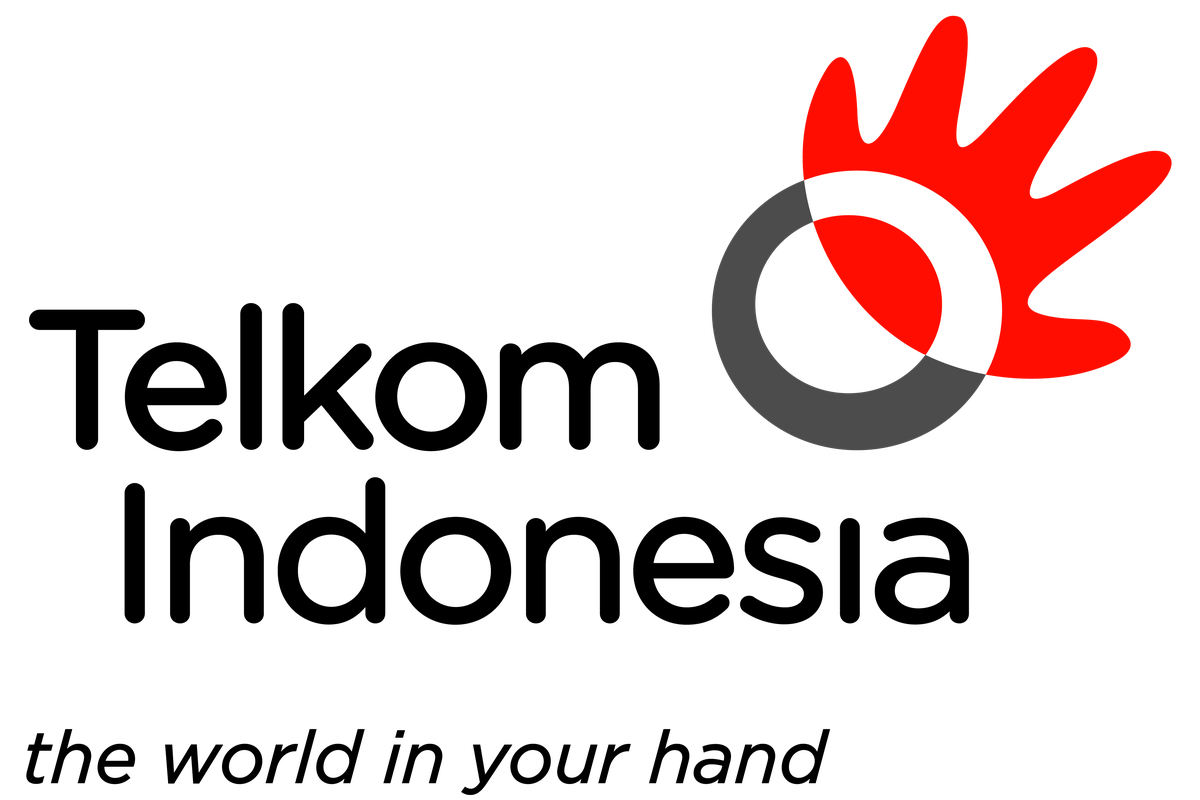 Logo Telkom Indonesia.