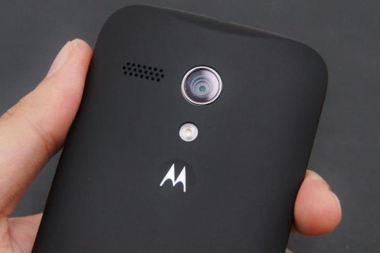 Kamera belakang Moto G