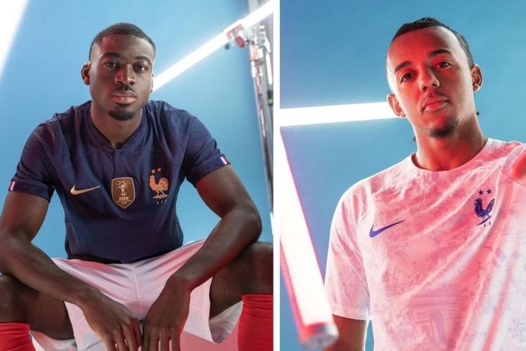 Jersey Perancis di Piala Dunia 2022