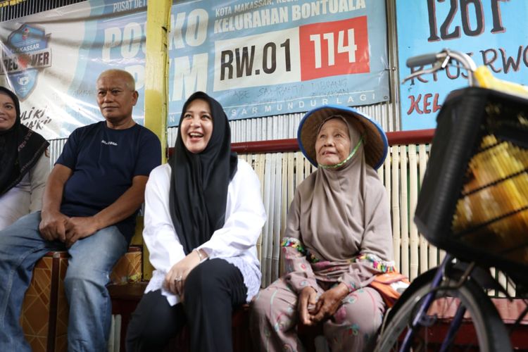 Wawalkot Makassar Fatmwati Rusdi mengunjungi sejumlah Lorong Wisata di Makassar untuk mempersiapkan city tour peserta APEKSI.