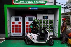 Pertamina Mulai Bisnis Swap Baterai Motor Listrik