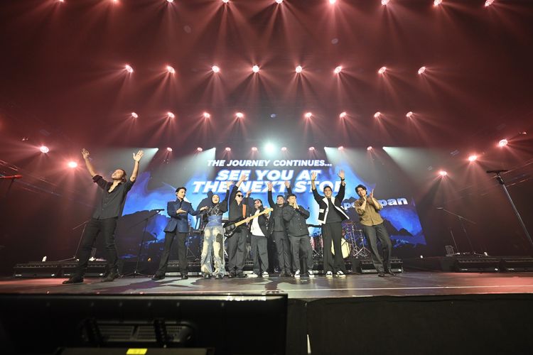 Absen 18 Tahun, Peterpan Hibur Fans Malaysia lewat Konser The Journey Continues