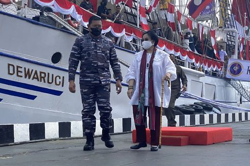 Di Hadapan KSAL, Megawati Cerita Kehebatan Armada Laut Era Bung Karno