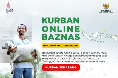 Cara Kurban Online lewat Badan Amil Zakat Nasional 