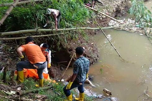 Warga Tak Kenali Sosok Mayat Tanpa Identitas yang Mengambang di Sungai Citanduy Tasikmalaya