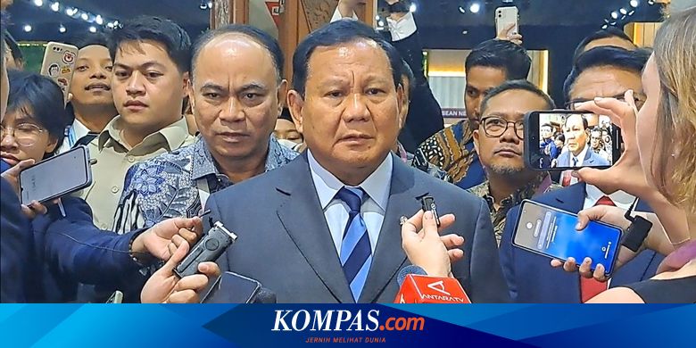 Prabowo Sebut Asia Tenggara Kawasan Paling Aman berkat Ada ASEAN
