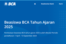 Ini Cara Daftar Beasiswa BCA 2024, Kuliah Gratis dan Ada Uang Saku