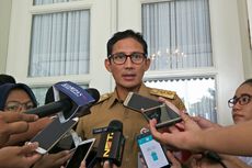 Penjelasan Sandiaga soal Ruang Tamu Balai Kota yang Kini Ditutup Tirai