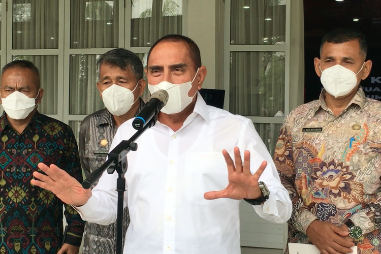 Gubernur Edy Rahmayadi akan mengevaluasi kinerja KONI Sumut karena prestasi kontingen Sumut pada PON Papua kurang memuaskan.
