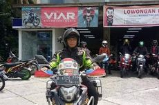 Touring Jakarta-Himalaya, Gunadi Banyak Dicegat Bikers Sumatera