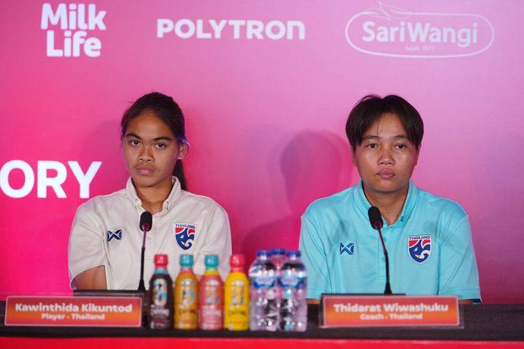 Jelang Lawan Timnas Putri U16 Indonesia, Pelatih Thailand Puji Perkembangan Mental Pemainnya