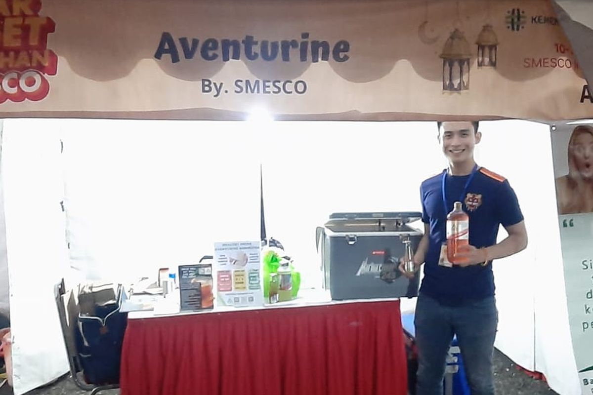 Bisnis Teh Kombucha milik Michael Brian Lawadi