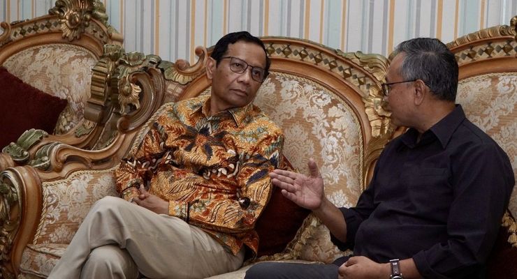 Tiba di Lampung, Mahfud MD Tanya Peta Politik ke Tim Pemenangan Daerah