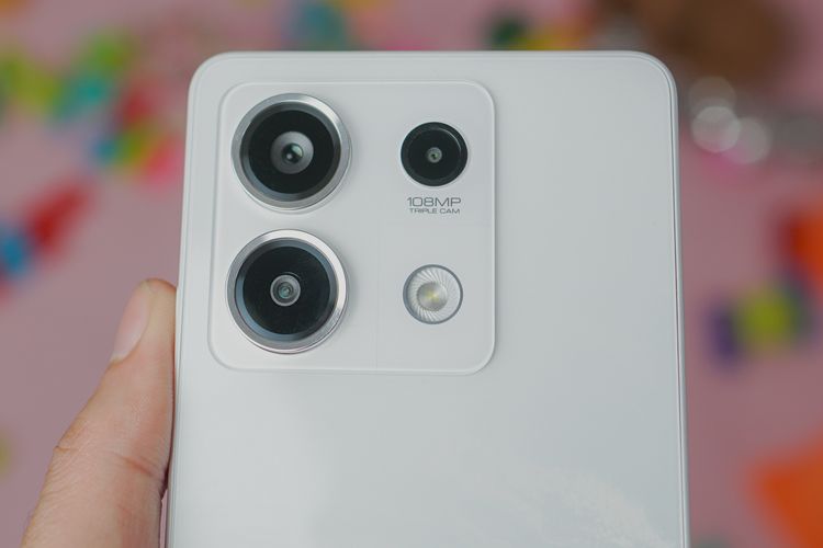 Xiaomi Redmi Note 13 5G memiliki kamera utama 108 MP dengan in-sensor zoom 2x