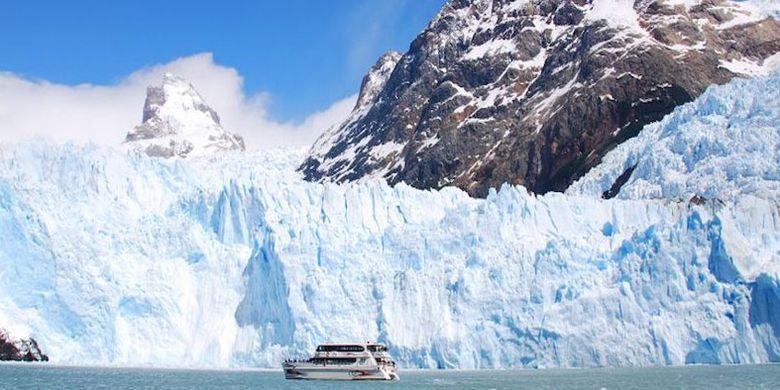 Los Glaciares National Park di Argentina.
