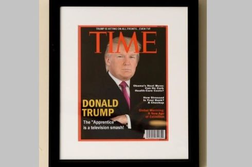Foto Donald Trump di Sampul Majalah 