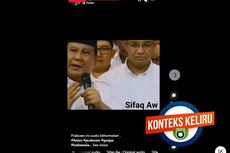[VIDEO] Konteks Keliru, Ucapan Selamat dari Prabowo ke Anies Tak Terkait Pilpres