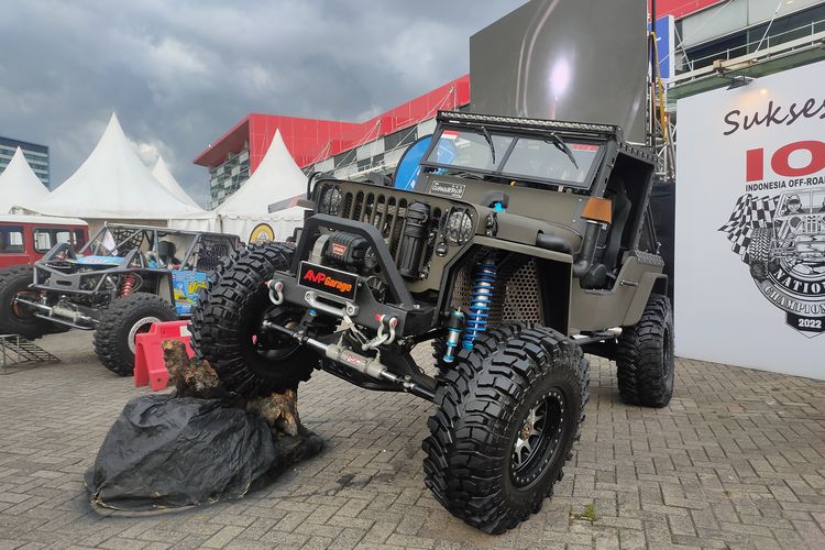 The Conqueror Jeep buatan AM Putranto dan AMP Garage di IIMS Hybrid 2022