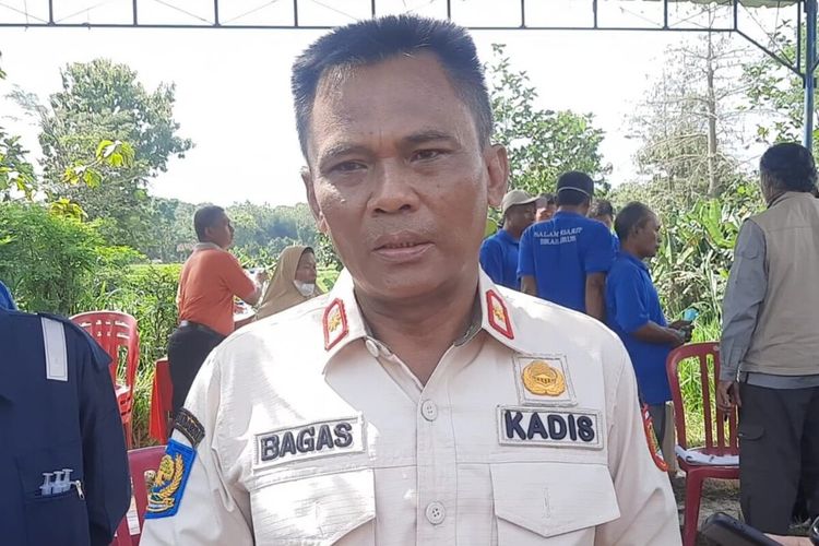Kepala Dinas Pertanian dan Perikanan Sukoharjo Bagas Windaryatno di Sukoharjo, Jawa Tengah, Sabtu (18/6/2022).