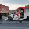 Angkot Tabrak Truk di Tol Tangerang Merak, 17 Karyawan PT Nikomas Gemilang Luka-luka