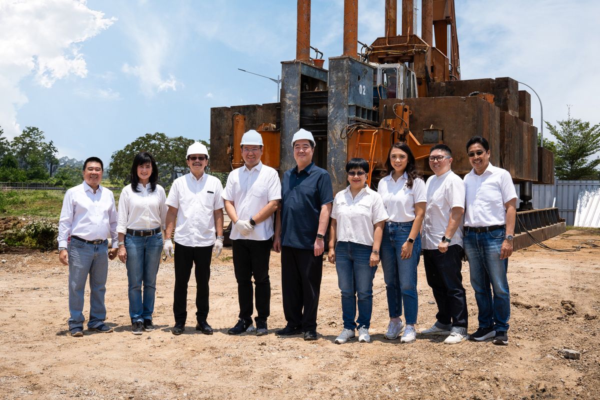 groundbreaking Mazda Indonesia Training Center