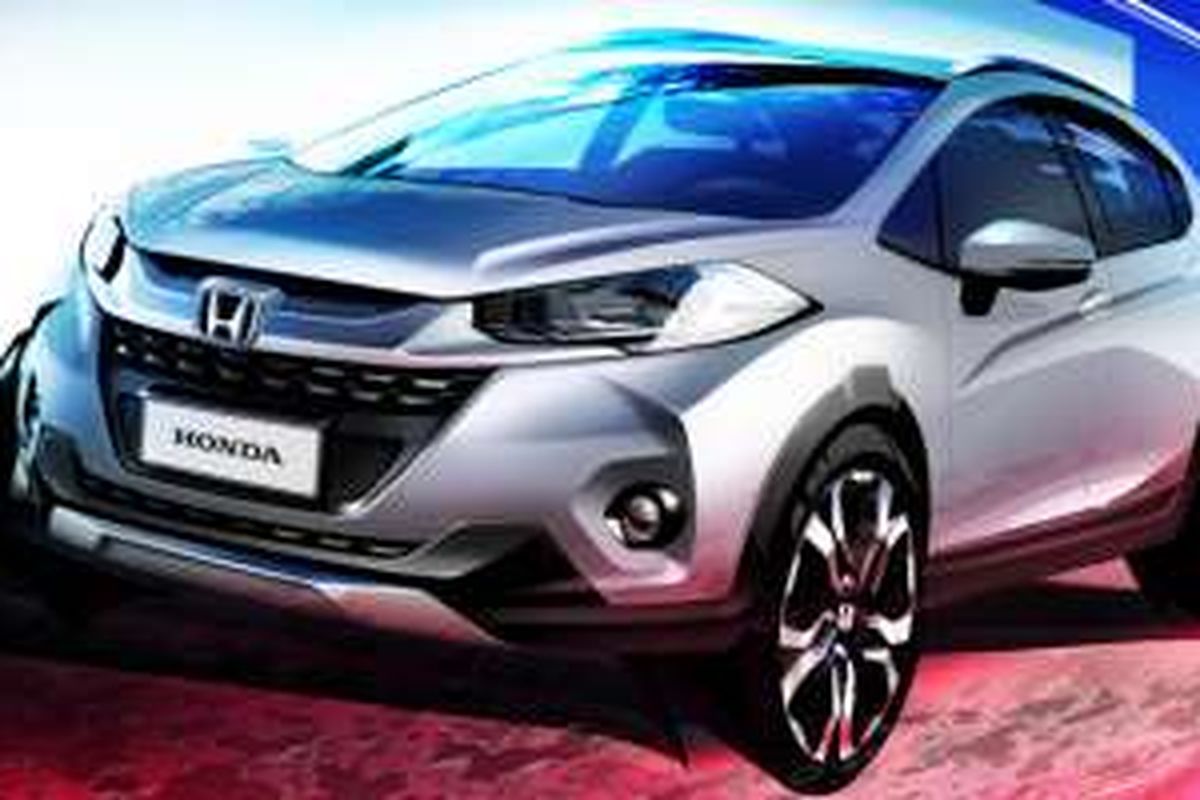 Honda WR-V yang akan diperkenalkan pertama kali di Brazil.
