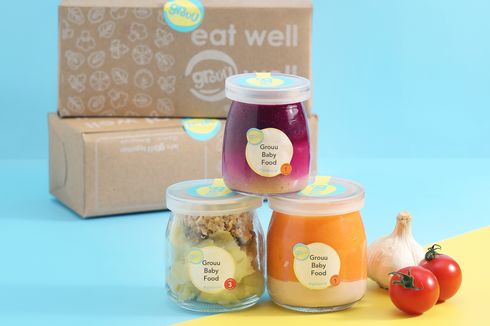 Grouu Baby Food, Katering MPASI di Jakarta dengan Pilihan Menu Beragam