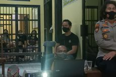 Keseruan Nobar Final Piala AFF Tahanan Wanita di Polsek Gajahmungkur Semarang