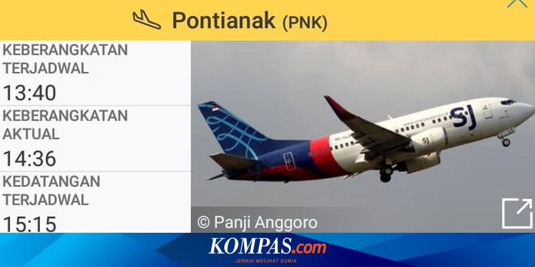 Pesawat Sriwijaya Air Hilang Kontak Tagar Sj182 Trending Di Twitter Halaman All Kompas Com