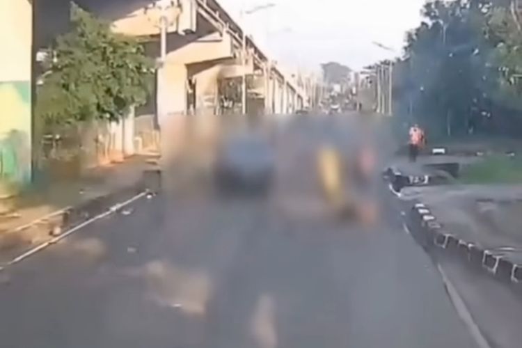 Nasib Pedagang Buah Ditabrak Pajero Saat Menyeberang di Jaktim, Pengemudi Kabur