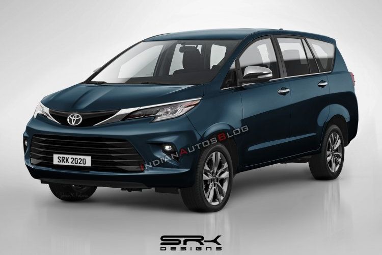 Hasil olah digital Toyota Innova terbaru di India