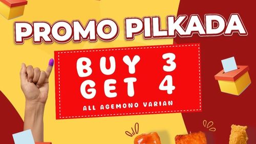 5 Promo Camilan Khusus Pilkada, Beli Tiga Dapat Empat