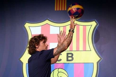 Resmi ke Barcelona, Griezmann Dapat Nomor Peninggalan Bek Kolombia