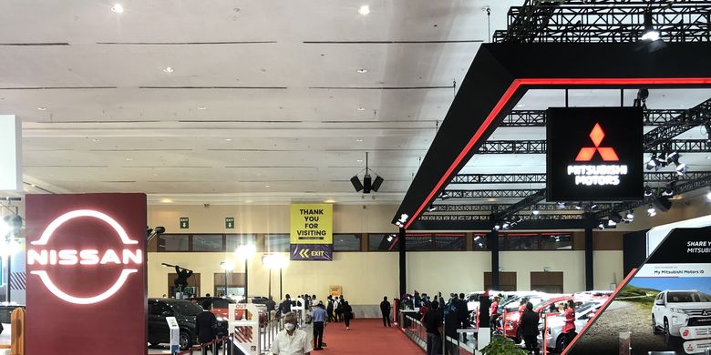 Suasana Pameran GJAW 2022 yang sepi pengunjung