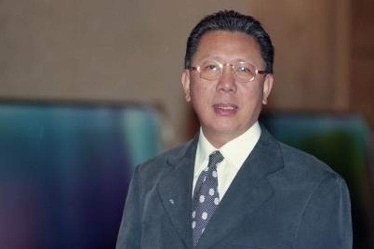 Djoko Tjandra (Djoko Soegiarto Tjandra-Tjan Kok Hui) pemilik Hotel Mulia, Jl Asia Afrika-Senayan, Jakarta Pusat.