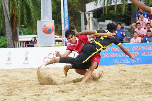 AFF Beach Soccer Championship: Indonesia Vs Malaysia 2-9, Fisik Jadi Persoalan