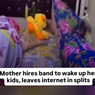 Ibu di India Sewa Band untuk Bangunkan Anaknya yang Susah Bangun Pagi