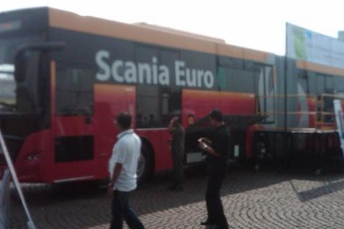Dubes Swedia Bangga Bus Scania Bisa Jadi Bus Transjakarta