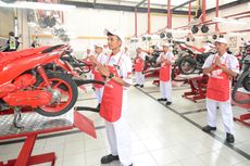 Anugerah Layanan Terbaik Buat Bengkel Honda