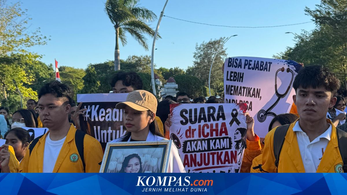 Ketika Ratusan Nakes NTT Turun ke Jalan, Desak Polisi Tuntaskan Kasus Dokter Icha