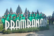 Tiba di Yogyakarta, Timnas U-16 Kunjungi Candi Prambanan