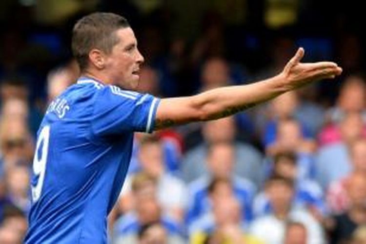 Striker Chelsea, Fernando Torres.