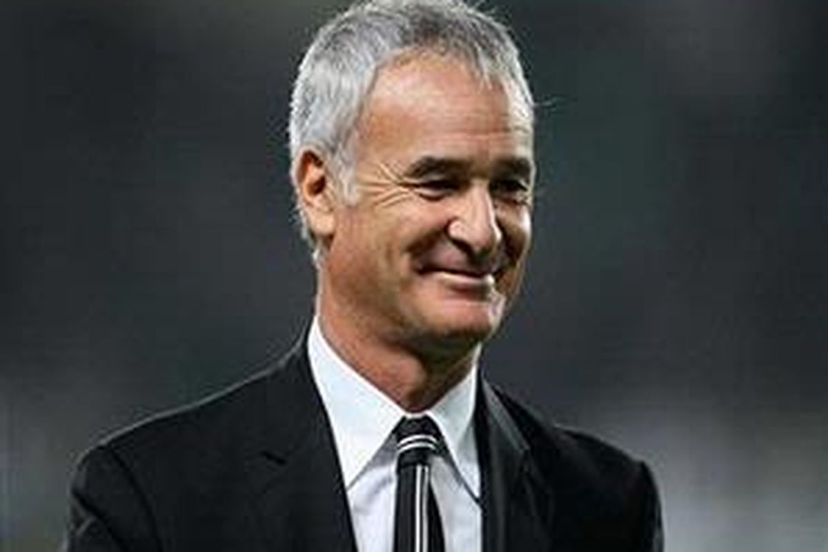Pelatih Juventus, Claudio Ranieri.