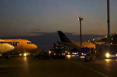 Dampak Erupsi Raung, 25 Pesawat Parkir di Bandara Ngurah Rai