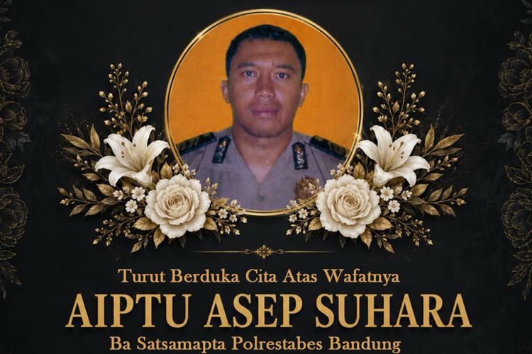 Aiptu Asep Suhara Jadi Korban Tabrak Lari di Jalan Merdeka Bandung, Gugur Usai Patroli
