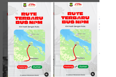 Bus AKAP PO NPM Bakal Layani Rute Padang-Dumai