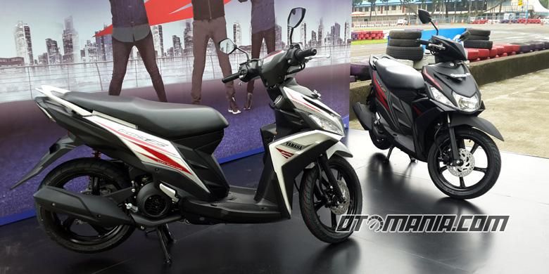 Yamaha Mio Z punya ban lebih lebar ketimbang Mio M3.